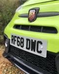 Road legal 4D number plates